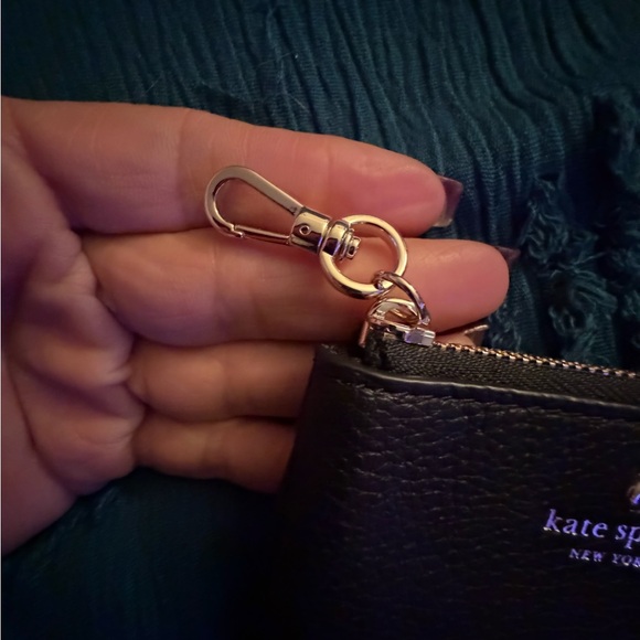 Kate Spade Black Textured Pouch - Picture 3 of 9